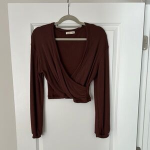 Sozy Long Sleeve Crop Top